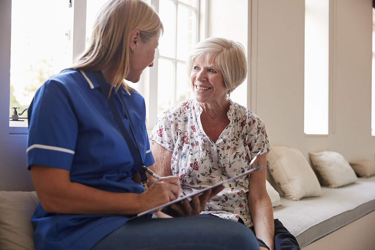 patient and nurse photo